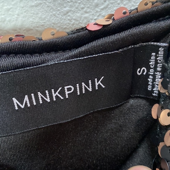 5 for $25 Minkpink all over sequin skirt ombré mini - Picture 3 of 6